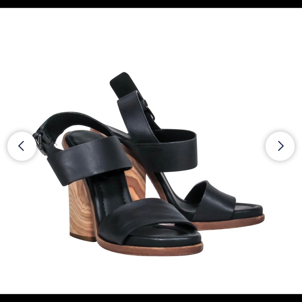 Vince block heels